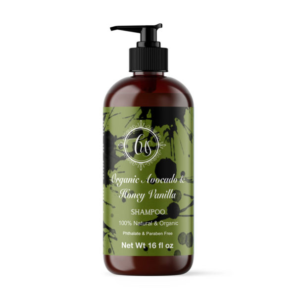 Organic Avocado & Honey Vanilla Shampoo