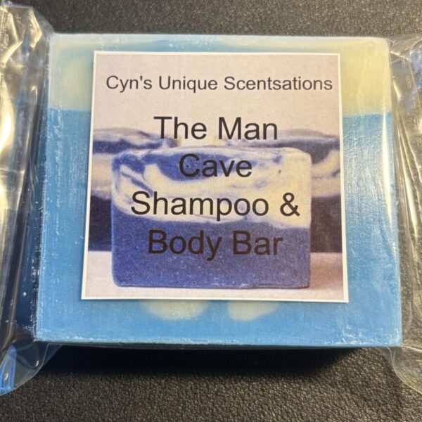 The Man Cave Shampoo & Body Bar