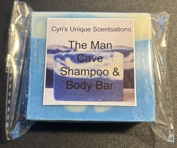 The Man Cave Shampoo & Body Bar