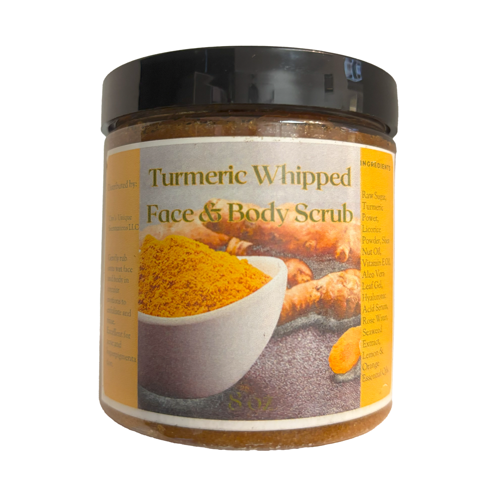 Turmeric Whipped Face & Body Scrub